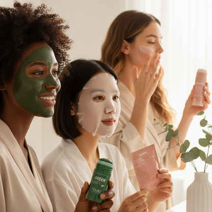 2 Masques Collagène , 1 Green Mask